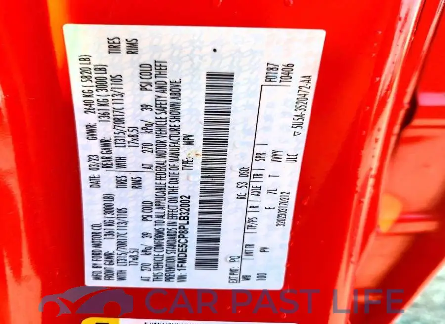 1FMDE5CP8PLB32002# 14