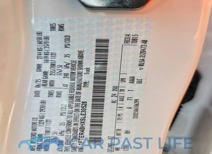 1FTER4BHXSLE30528# 13