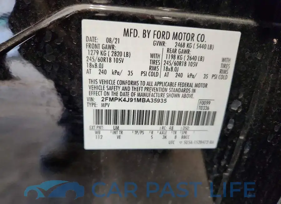 2FMPK4J91MBA35935# 13