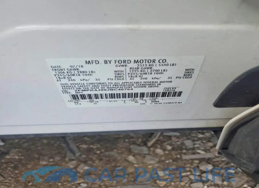 2FMPK4J99JBC46764# 13