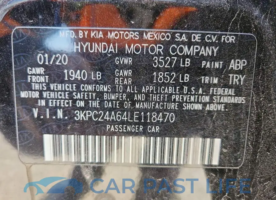 3KPC24A64LE118470# 12