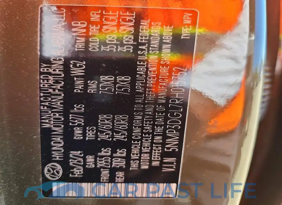 5NMP3DGL7RH015752# 13