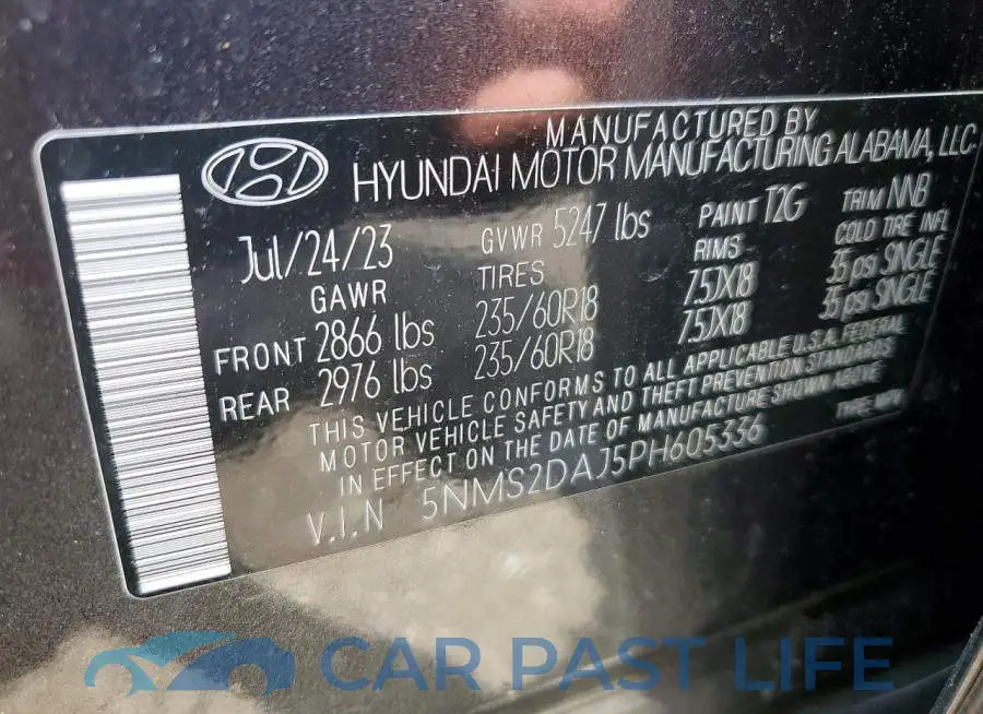 5NMS2DAJ5PH605336# 13