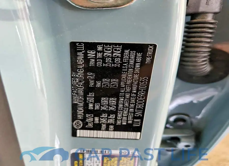 5NTJBDDE9RH101535# 13