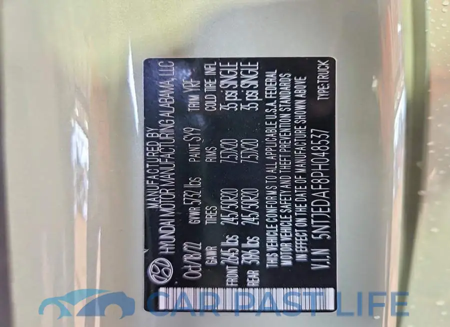 5NTJEDAF8PH048537# 12
