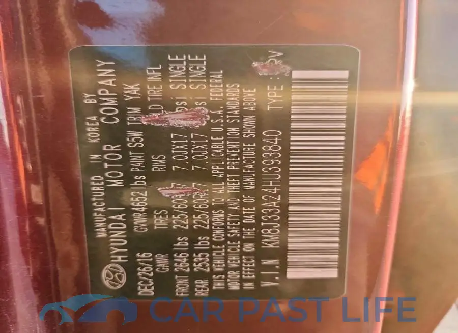KM8J33A24HU393840# 12
