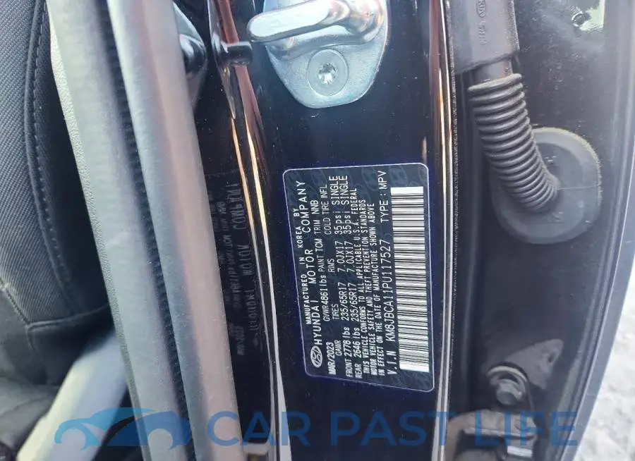 KM8JBCA11PU117527# 13