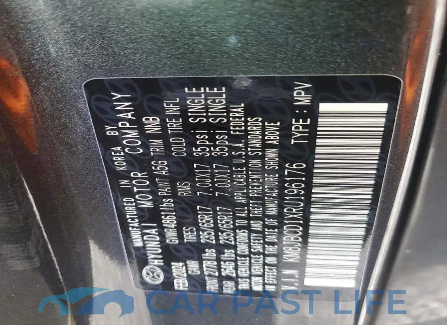 KM8JBCD1XRU196176# 13