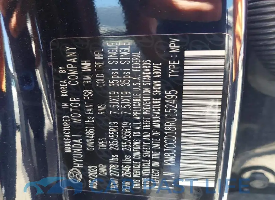 KM8JCCD18RU152495# 14