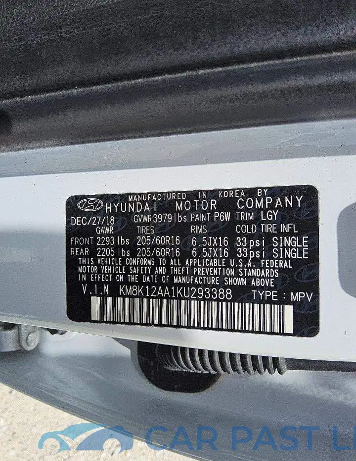 KM8K12AA1KU293388# 12
