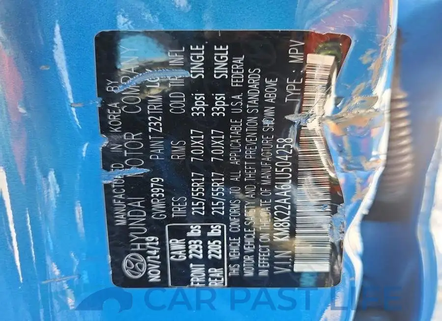 KM8K22AA6LU504258# 13