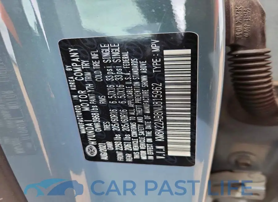 KM8K22AB8NU815962# 13
