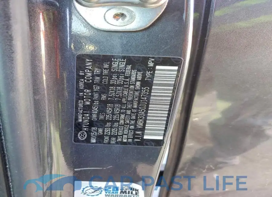 KM8K33A50JU147355# 13