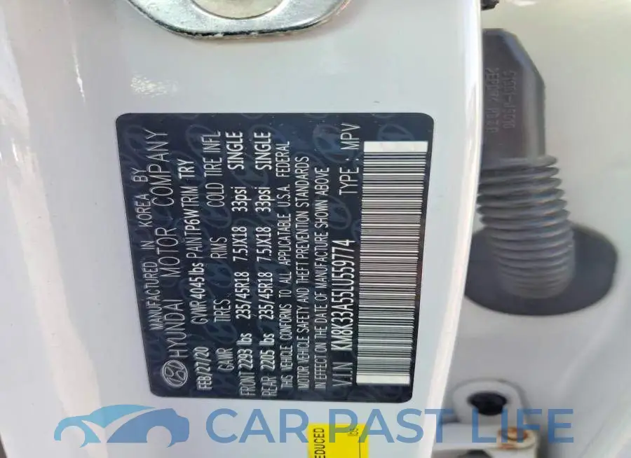KM8K33A55LU559774# 12