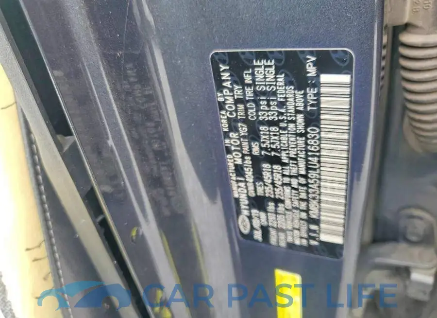 KM8K33A59LU416830# 13