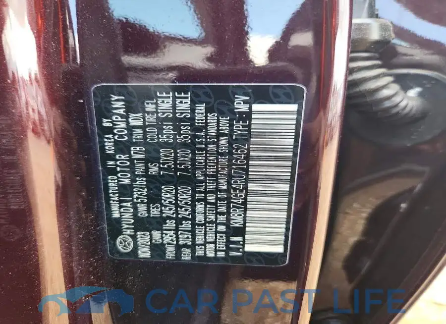 KM8R74GE4RU716462# 13