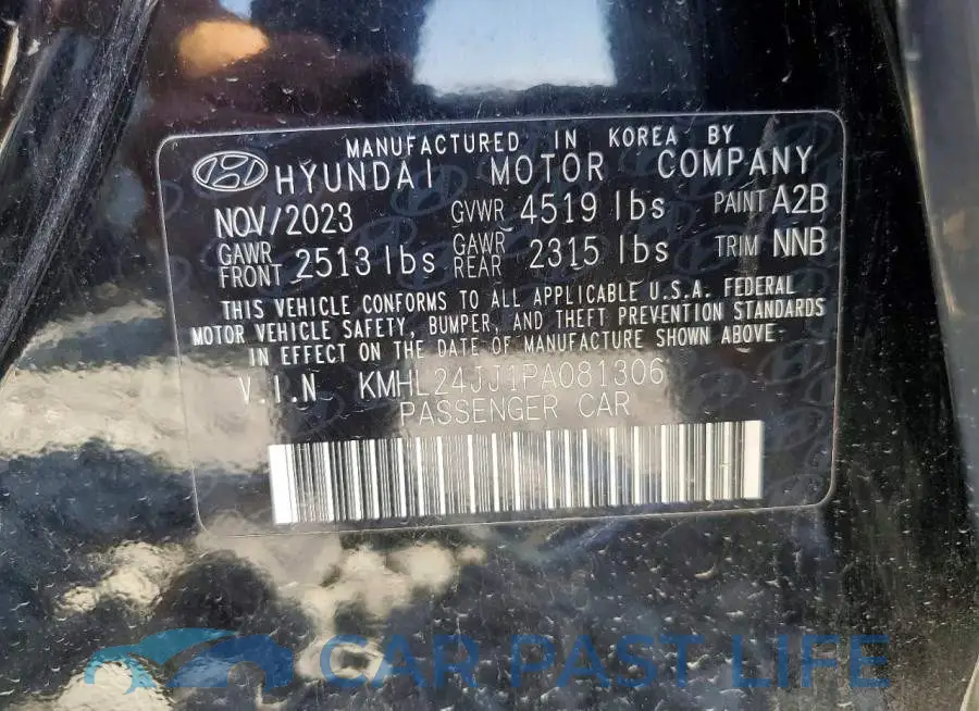 KMHL24JJ1PA081306# 14