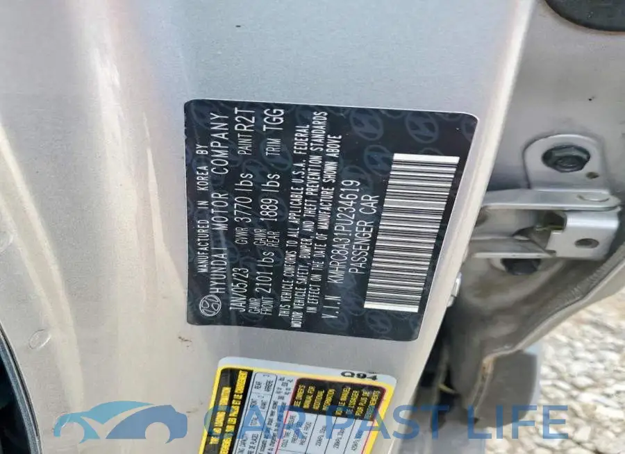 KMHRC8A31PU234619# 12