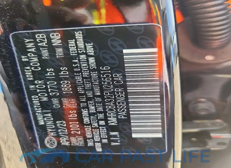 KMHRC8A32PU256516# 13