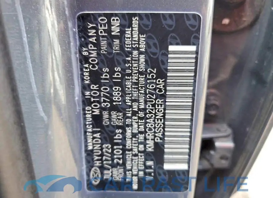 KMHRC8A32PU276152# 13