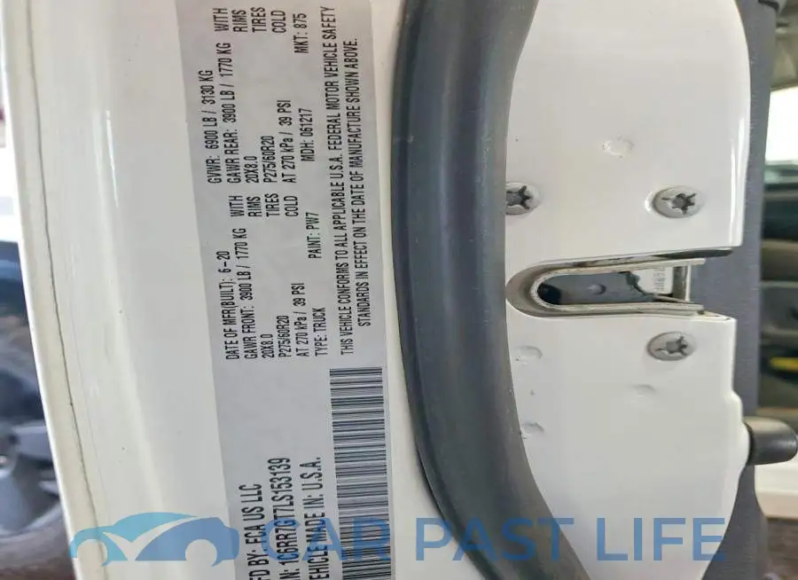 1C6RR7GT7LS153139# 12