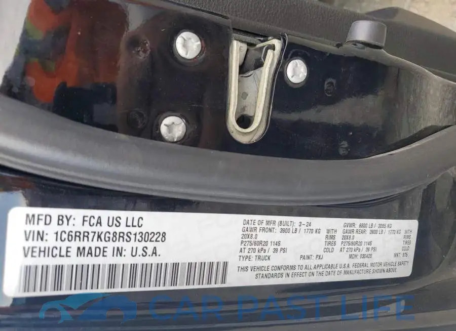 1C6RR7KG8RS130228# 13