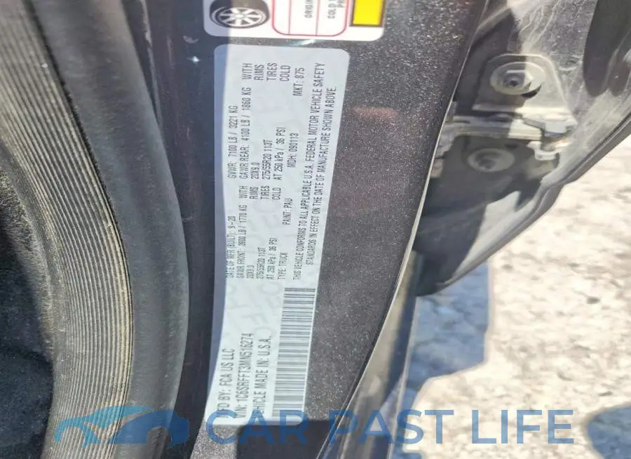 1C6SRFFT3MN516274# 13