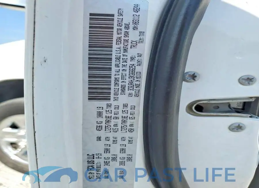 3C6UR4HJ3KG666254# 12