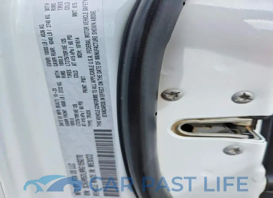 3C6UR5DL9RG159270# 12