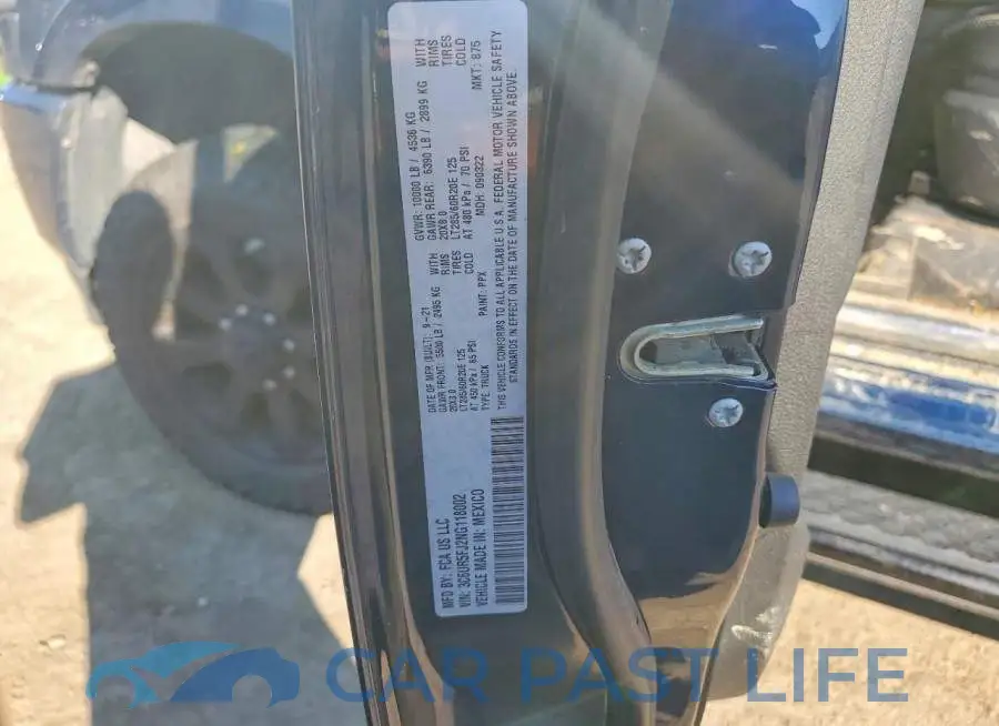 3C6UR5FJ2NG118002# 12