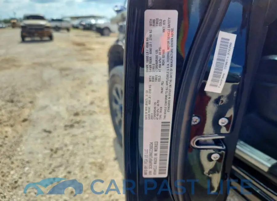 3C6UR5FLXNG236834# 12