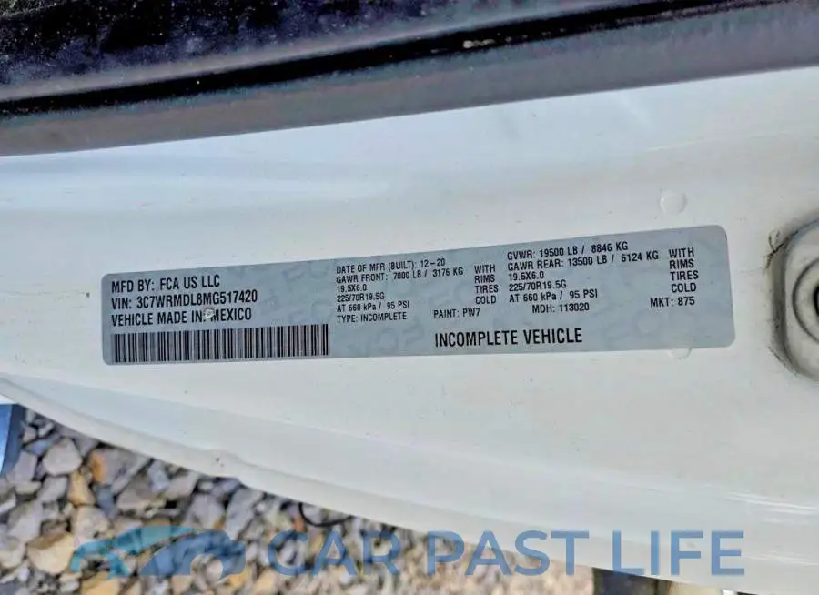 3C7WRMDL8MG517420# 12