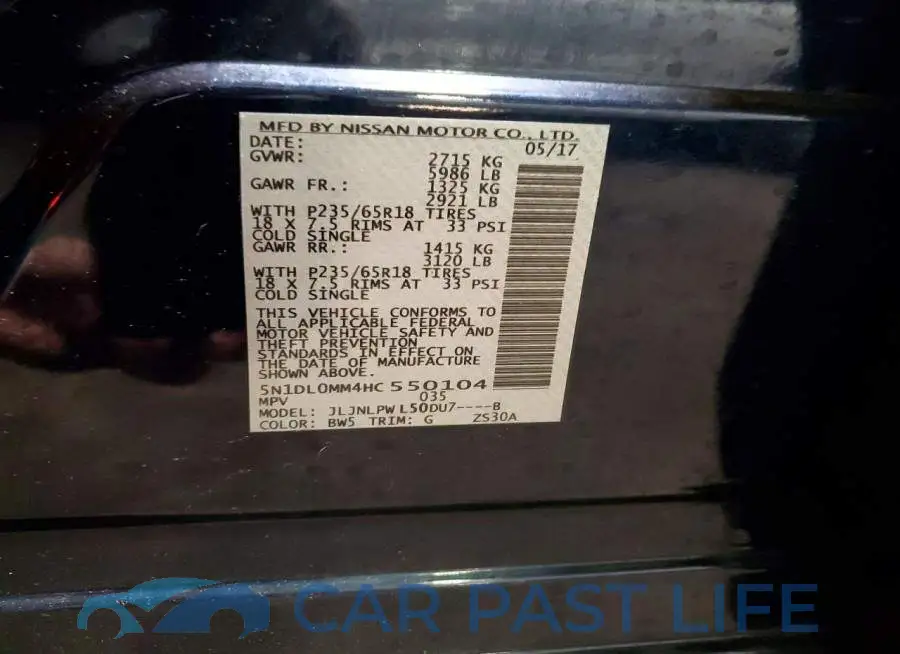 5N1DL0MM4HC550104# 13