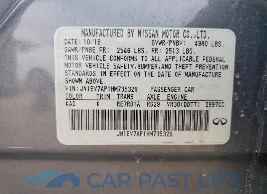 JN1EV7AP1HM735329# 12