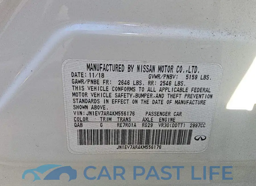 JN1EV7AR4KM556176# 12