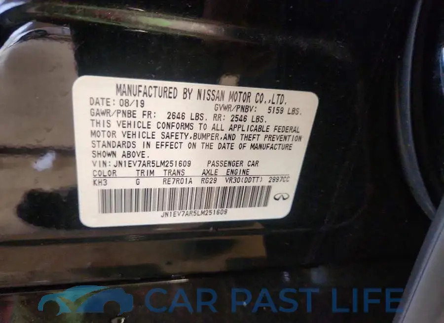 JN1EV7AR5LM251609# 12