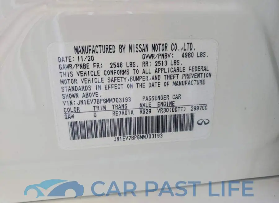 JN1EV7BP6MM703193# 12