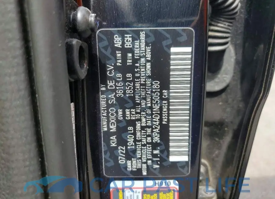 3KPA24AD1NE505180# 12