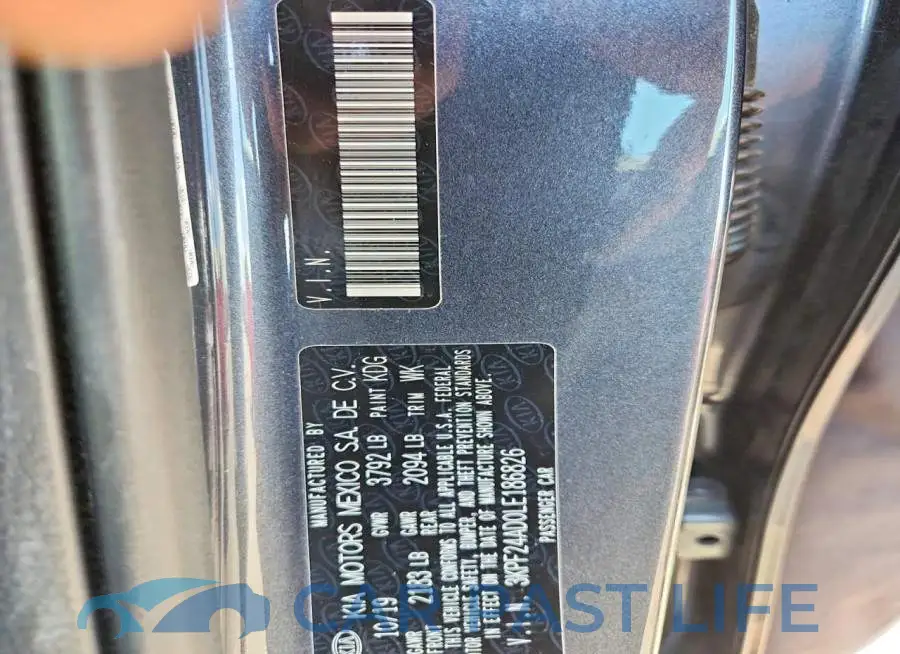 3KPF24AD0LE186826# 13