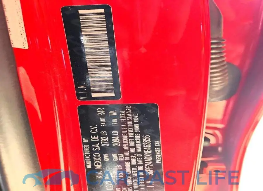 3KPF24ADXNE463856# 12