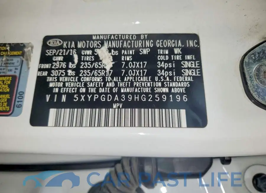5XYPGDA39HG259196# 13