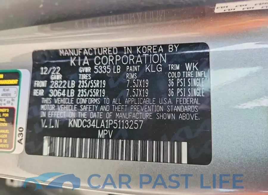 KNDC34LA1P5113257# 13