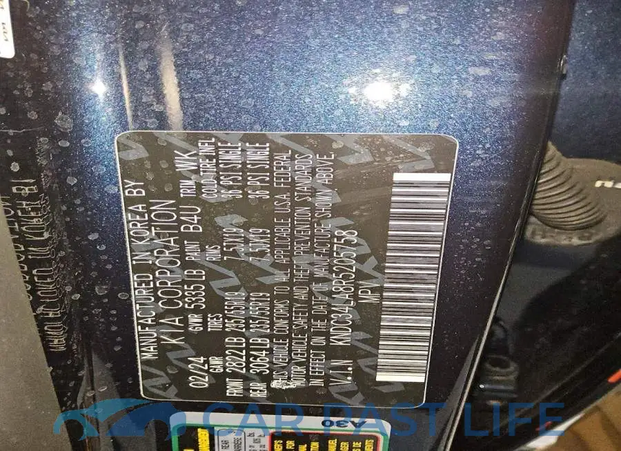KNDC34LA8R5205758# 13