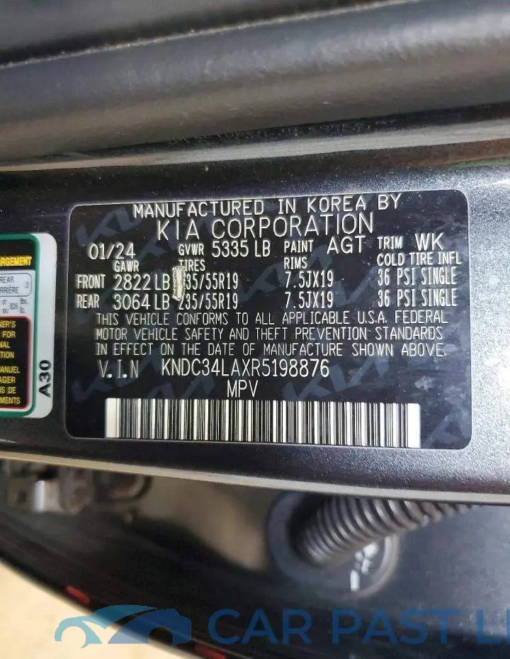 KNDC34LAXR5198876# 12