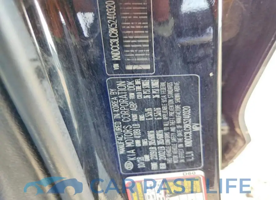 KNDCC3LC8K5240320# 13