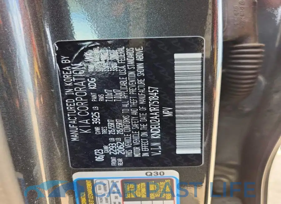 KNDEU2AA1R7518457# 13