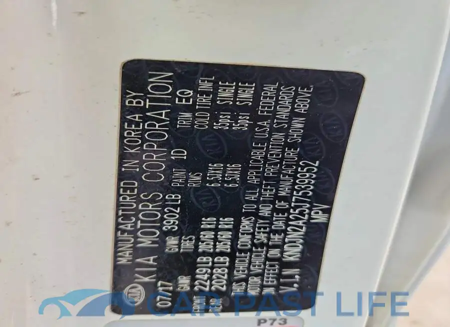 KNDJN2A25J7539952# 13