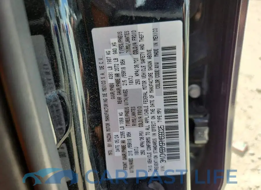 3MVDMBBM9RM699025# 13