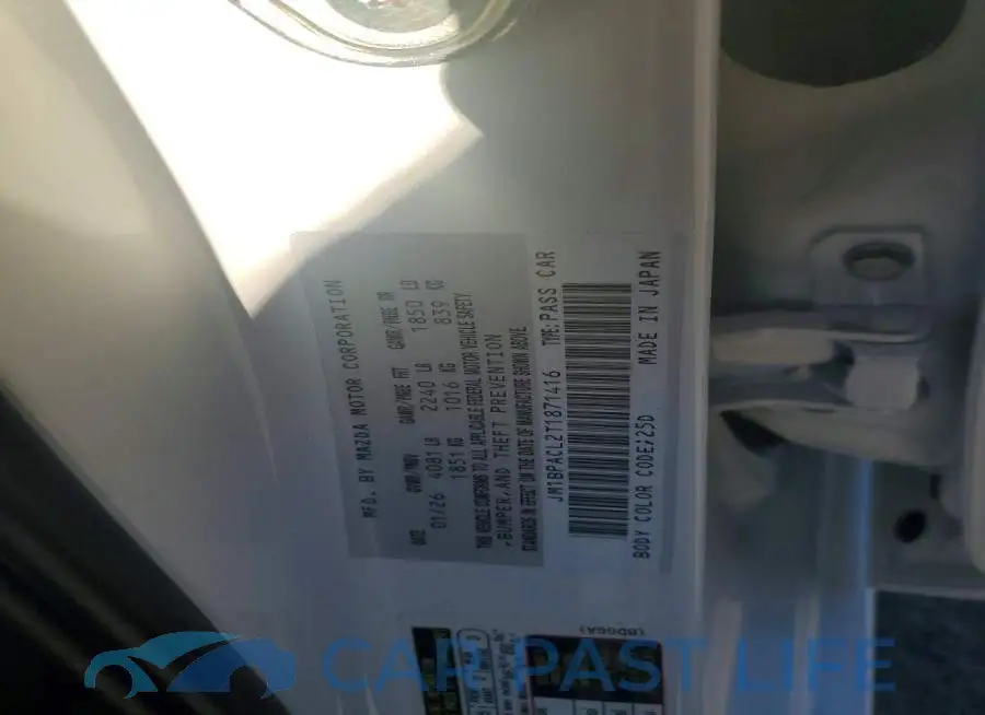 JM1BPACL2T1871416# 12