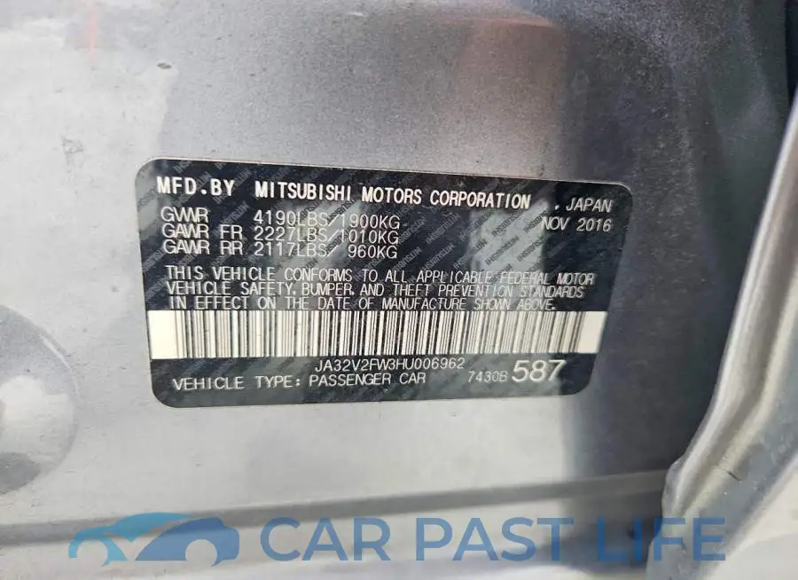 JA32V2FW3HU006962# 12